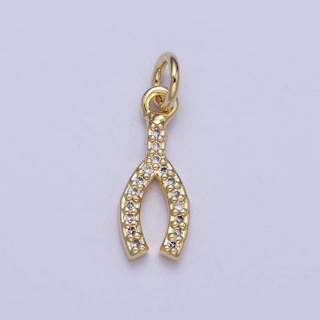 ✨ Lucky Wishbone Charm