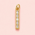 🟡 Baguette Linear Bar Charm
