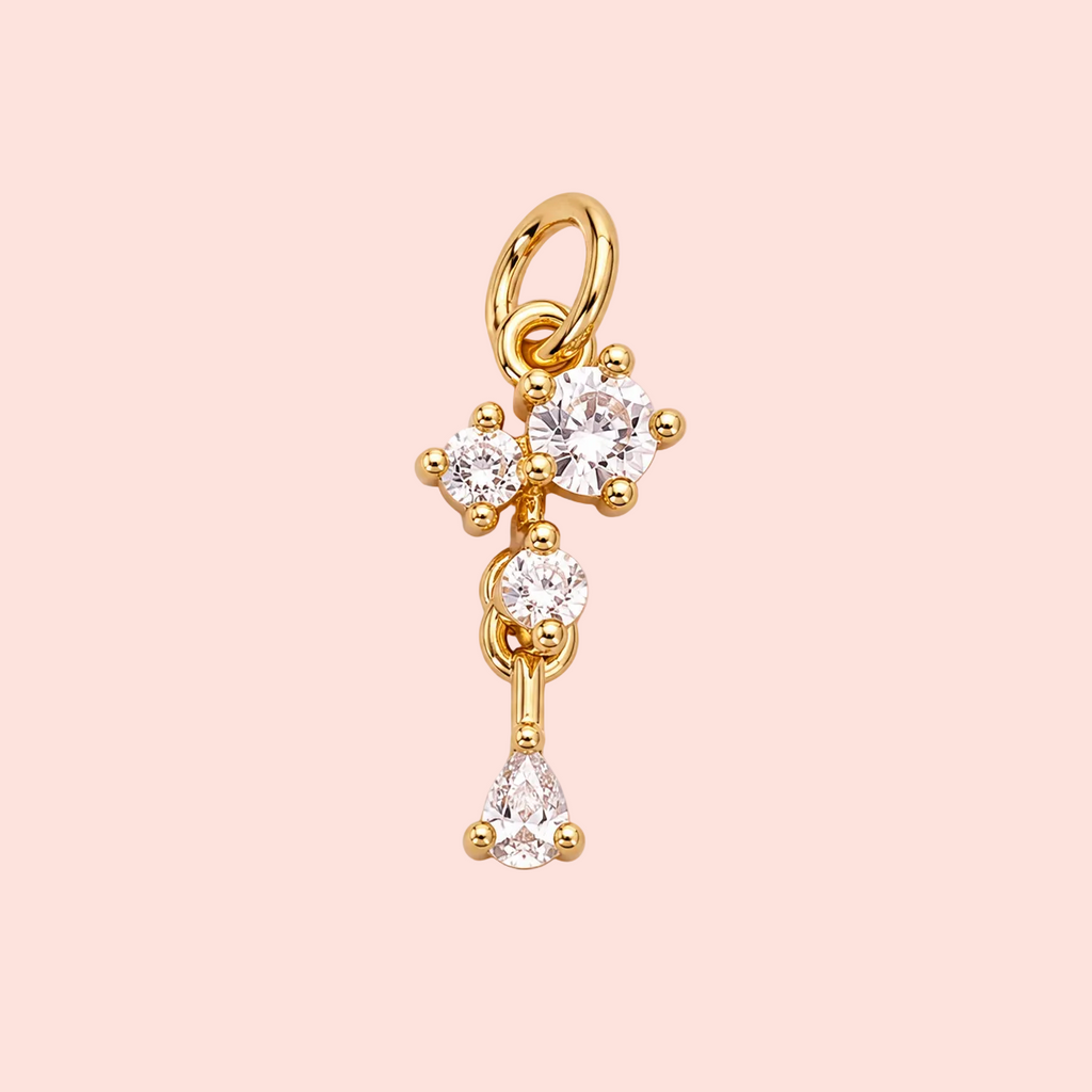 🟡 Teardrop Cluster Charm