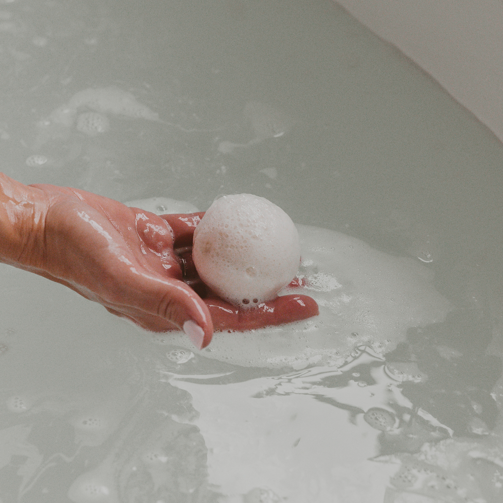 Stress Relief Bath Bomb – Lemon & Eucalyptus Self Care Gift