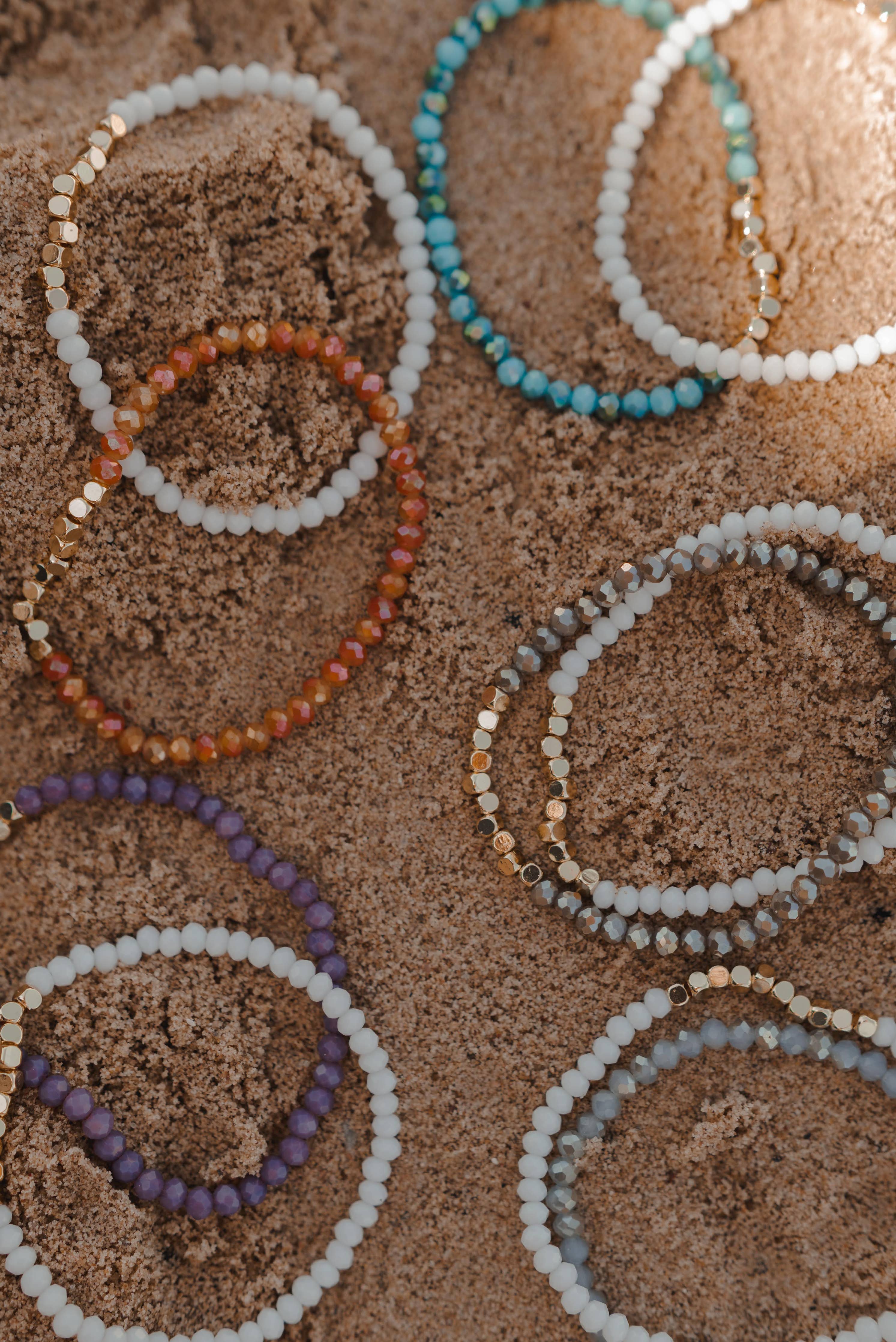 The Stone Bracelet Set – Faith & Courage Bracelet Set