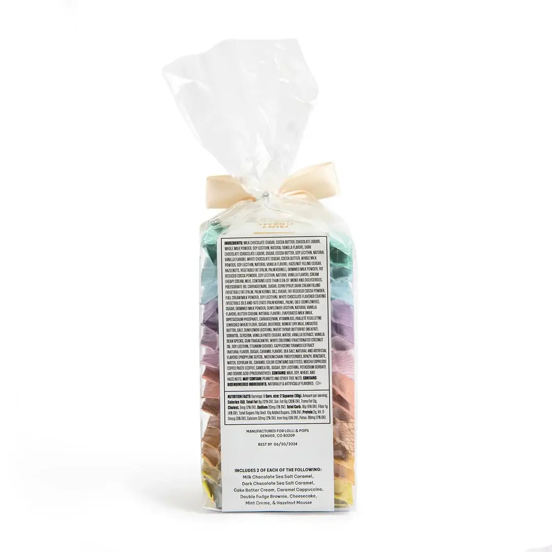 Packaged product with a label on a white background