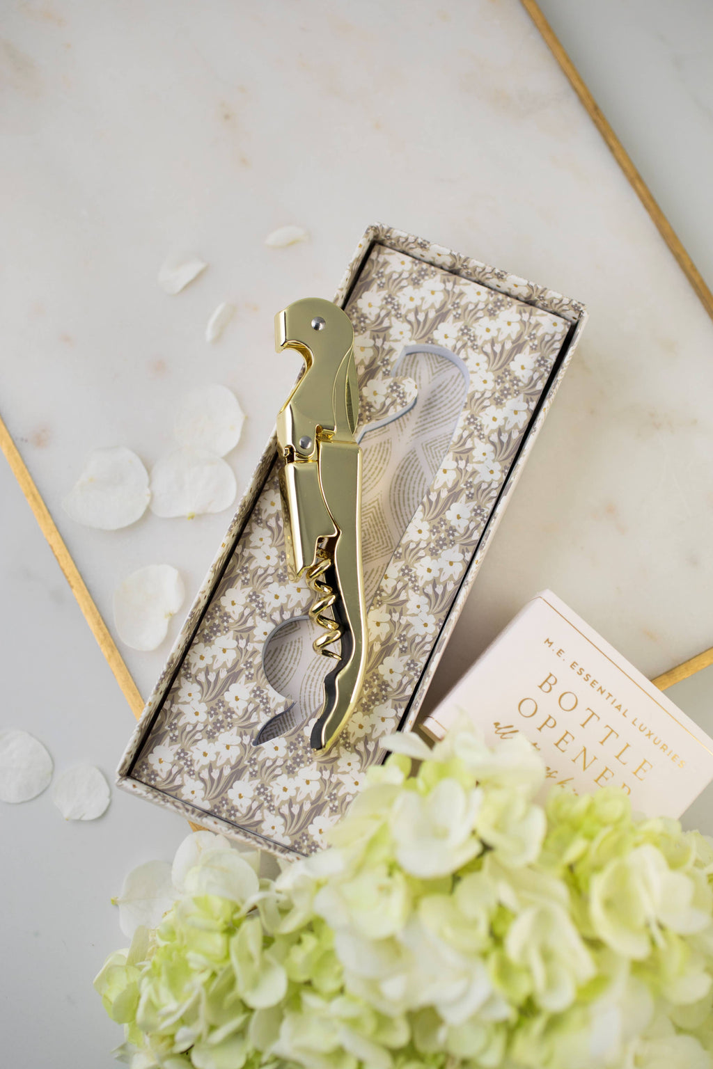Time for Me Bottle Opener – Elegant Floral Gift Opener