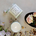 Rice Flower Candle – Hand Poured Soy Botanical Candle