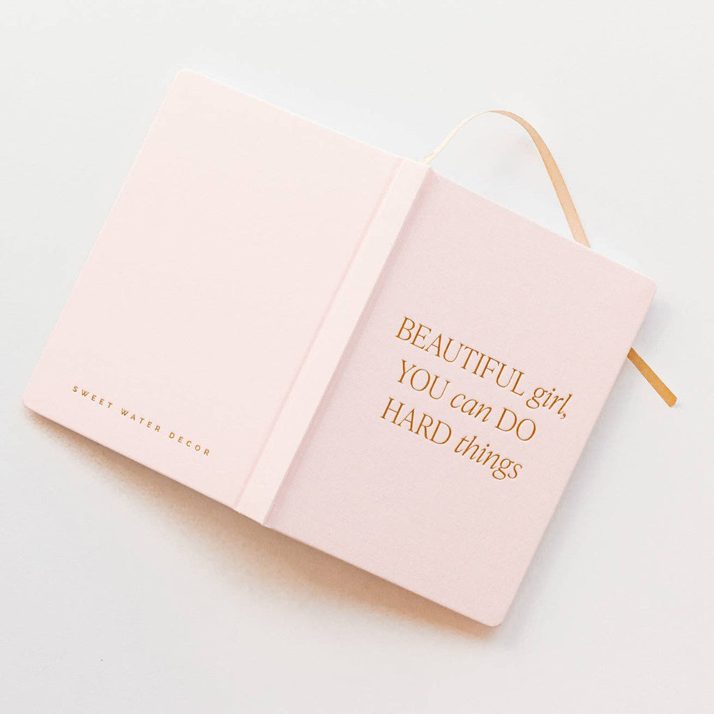 Beautiful Girl Fabric Journal – Inspirational Gift Journal