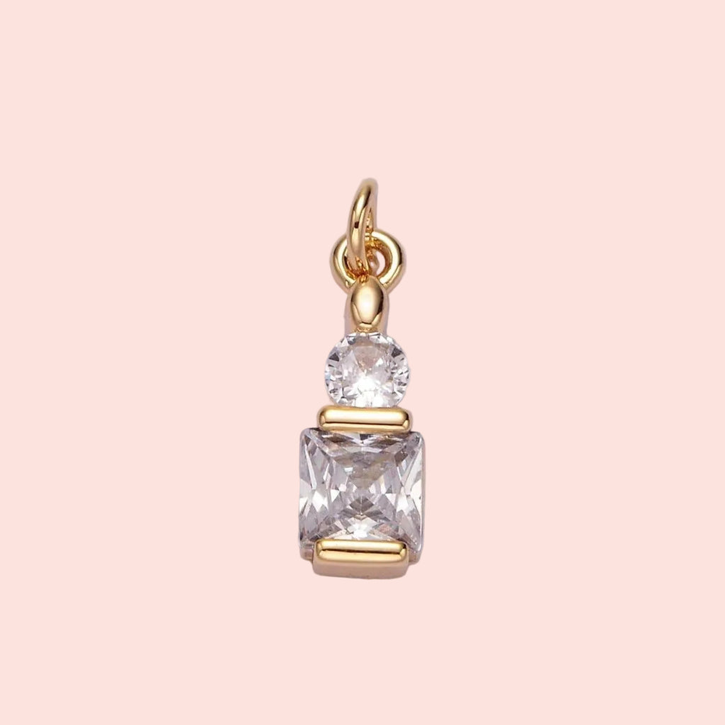 🟡 Geometric Crystal Charm