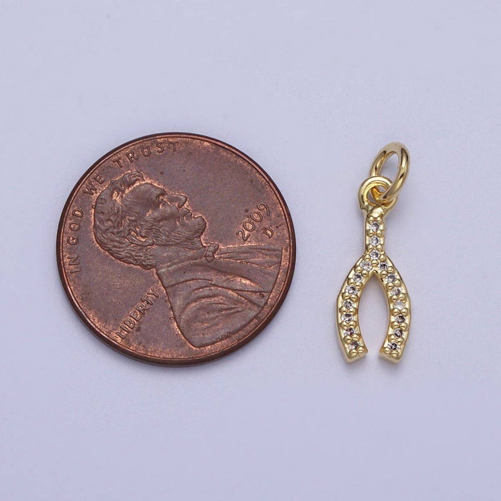 ✨ Lucky Wishbone Charm