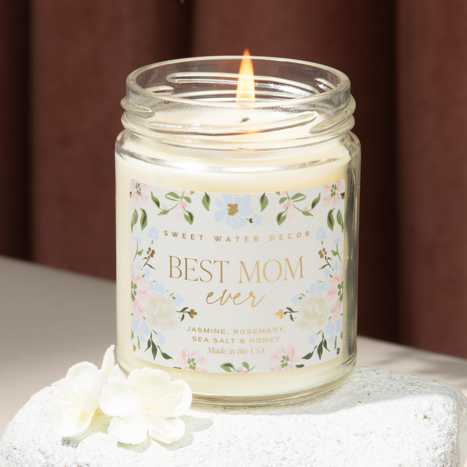 Best Mom Ever 9 oz Soy Candle – Mother's Day Gifts