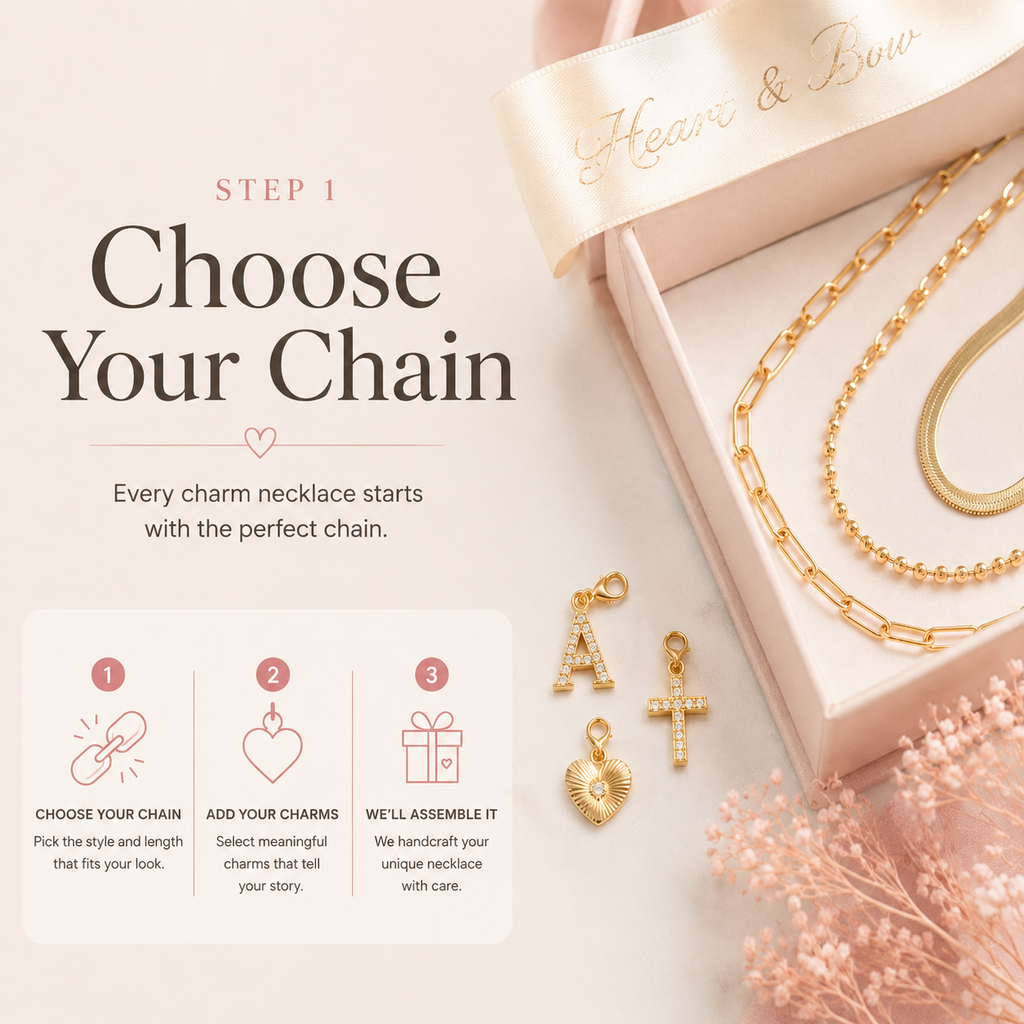 ✨ Build Your Charm Necklace