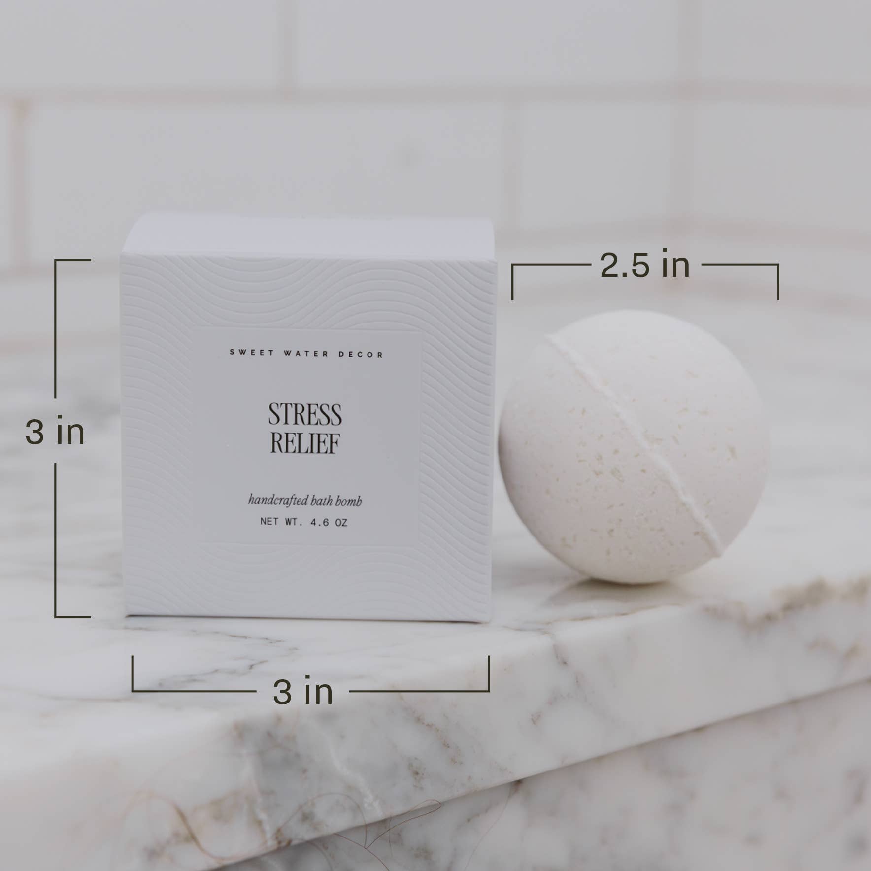 Wildflowers and Salt Bath Bomb – Self Care Gift