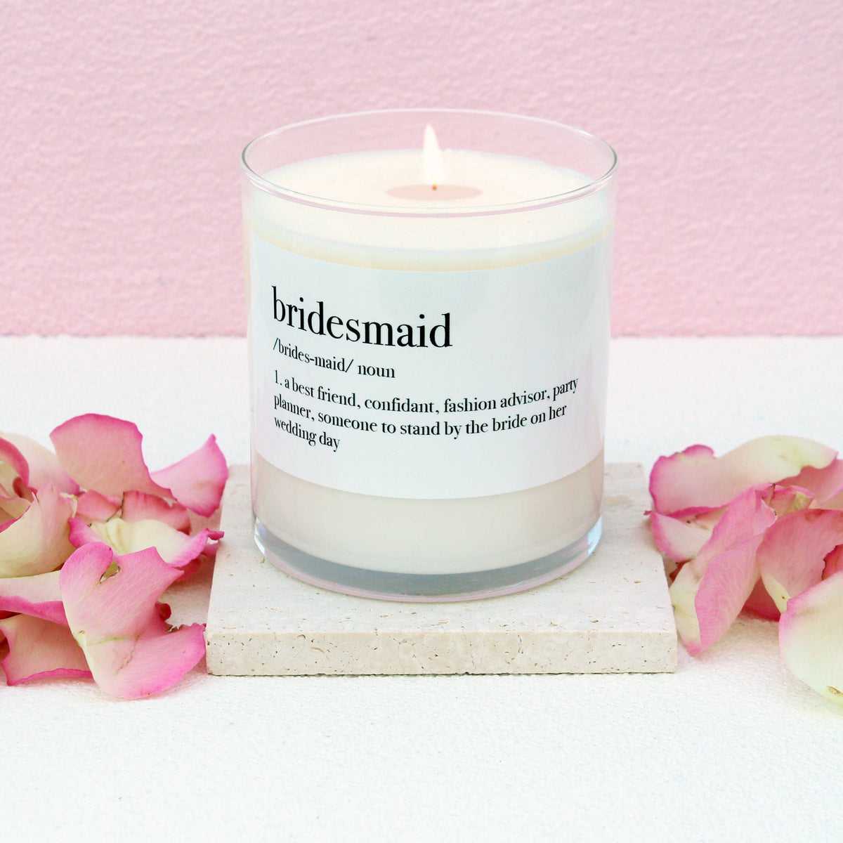 Bridesmaid Definition Soy Candle