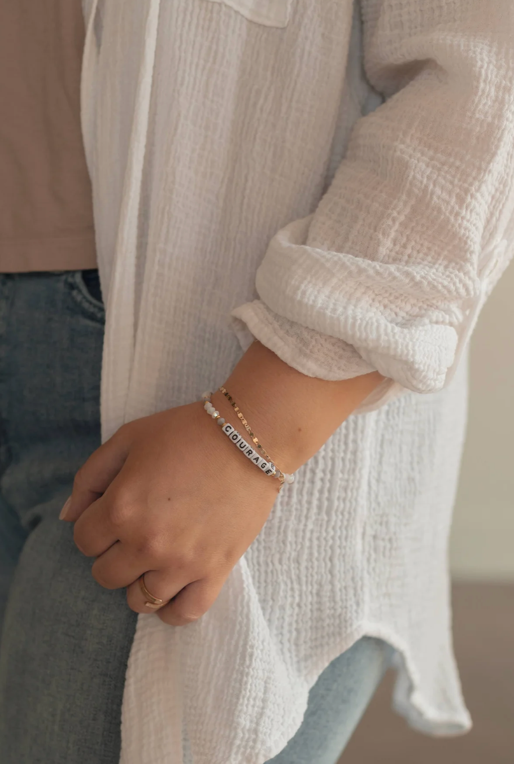 Courage Bracelet – Faith Inspired Beaded Bracelet