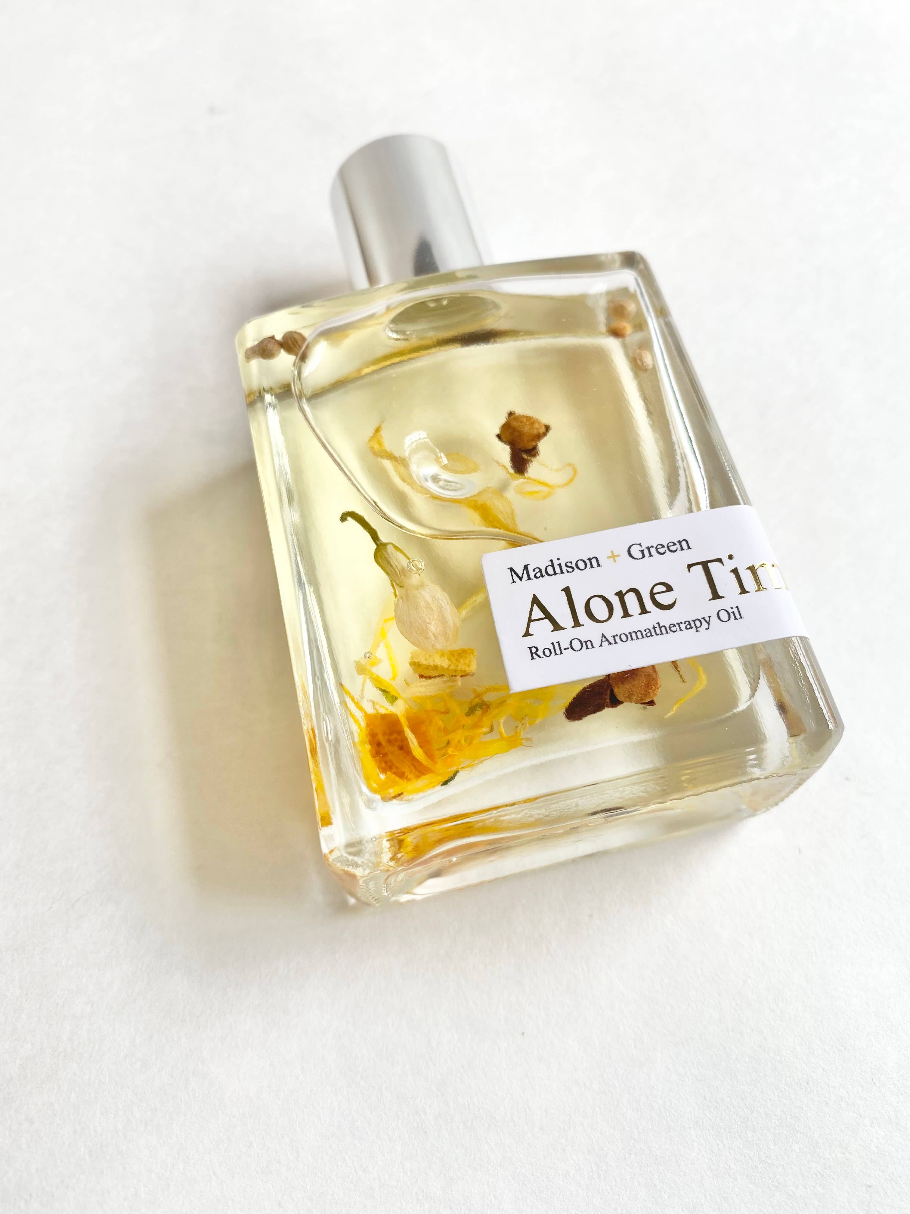 Alone Time Aromatherapy Body Oil – Relaxation & Stress Relief Self Care Oil