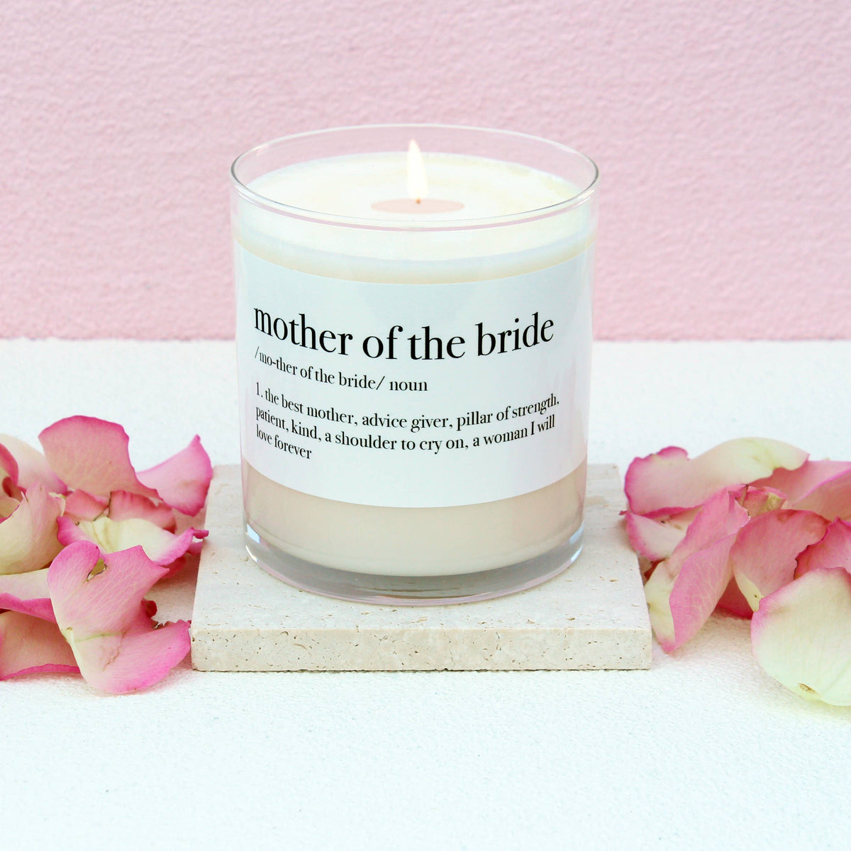 Mother of the Bride Definition Soy Candle