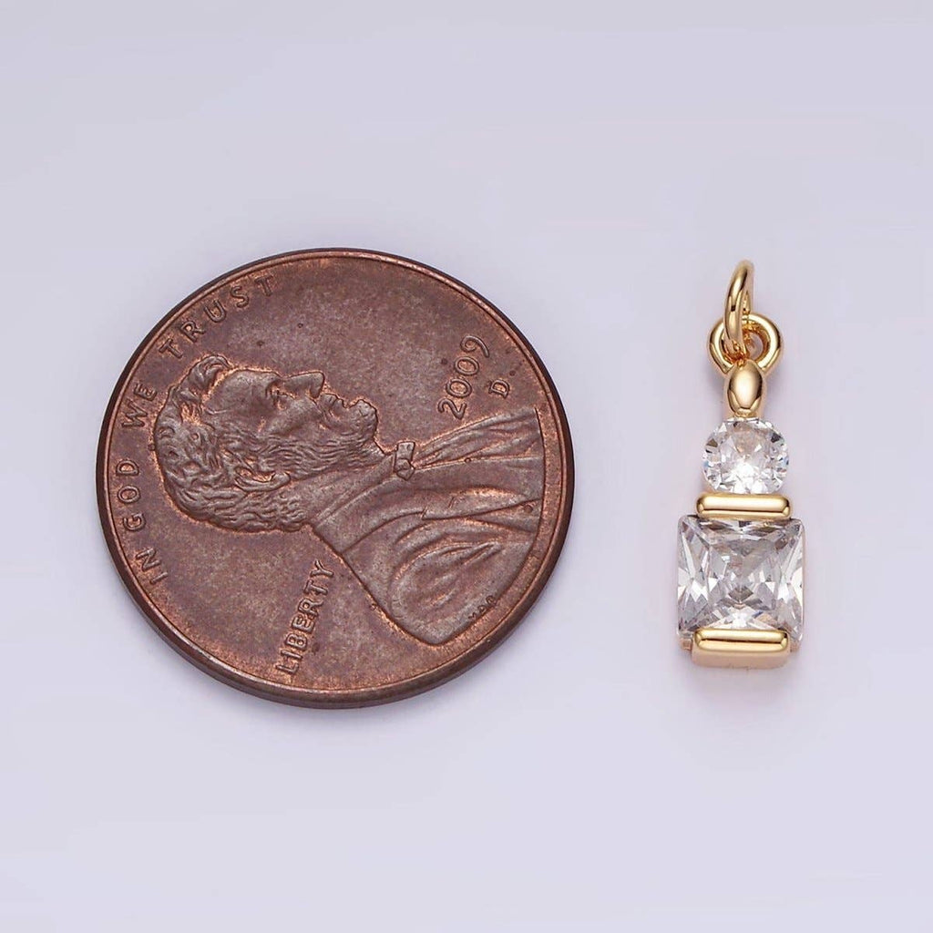 🟡 Geometric Crystal Charm