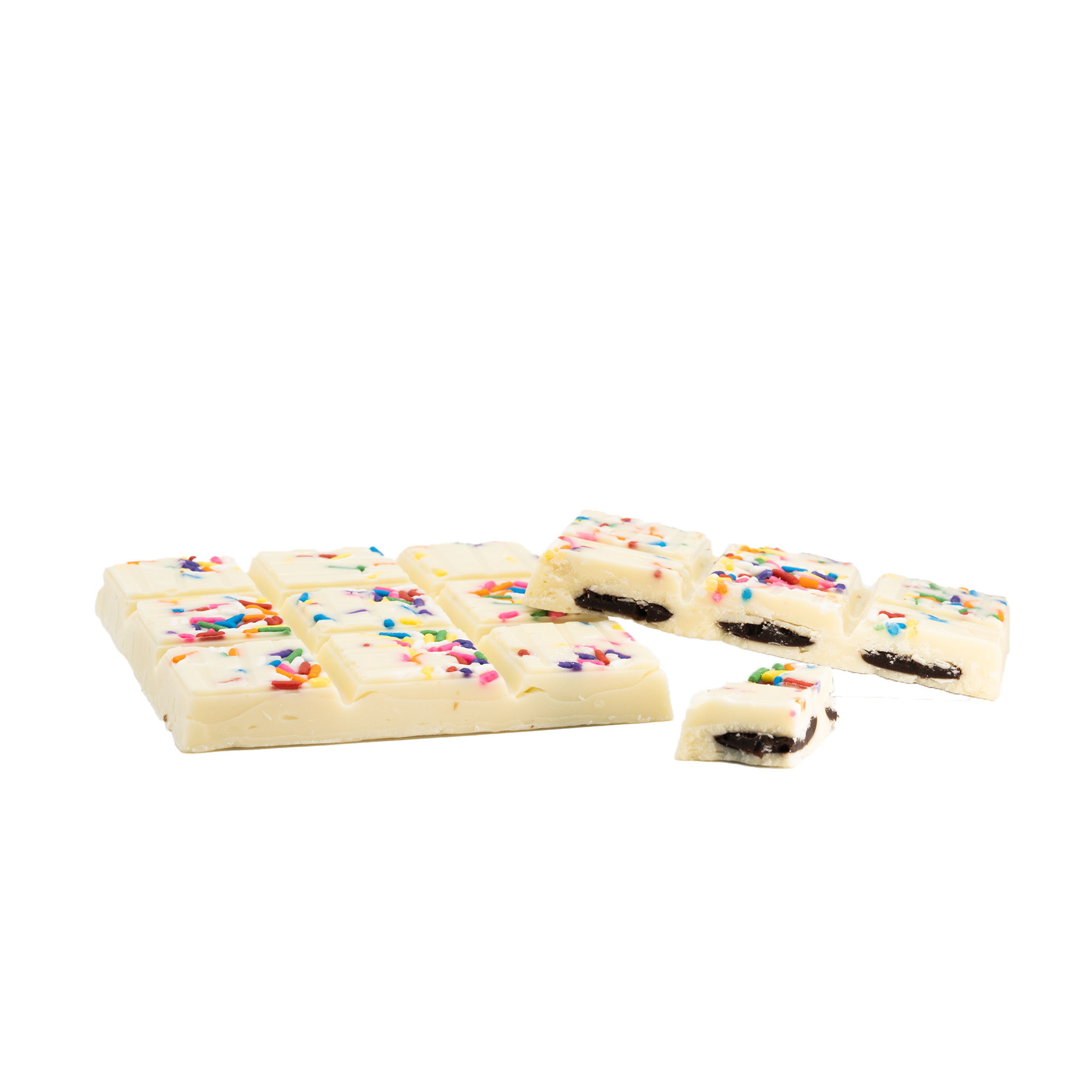 Cake Batter Cream Filled Bar – White Chocolate Gourmet Treat