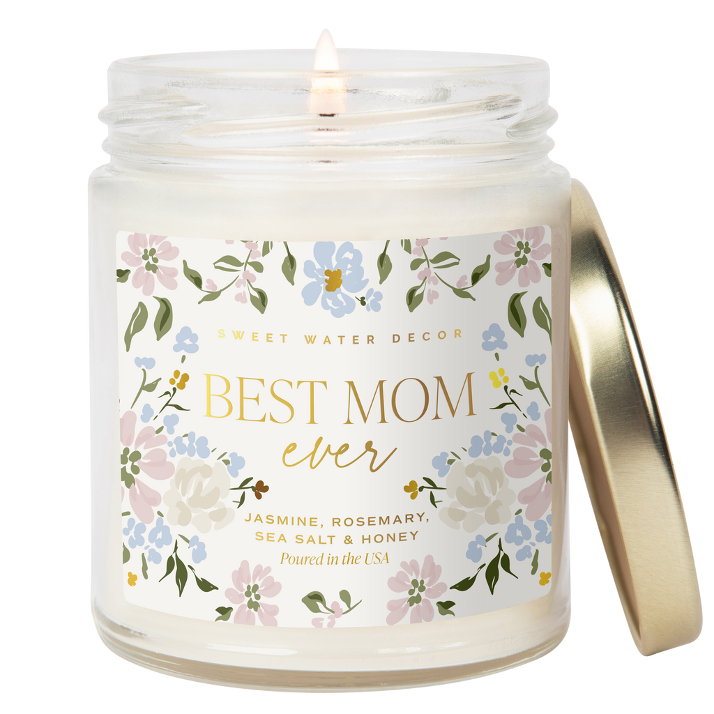 Best Mom Ever 9 oz Soy Candle – Mother's Day Gifts