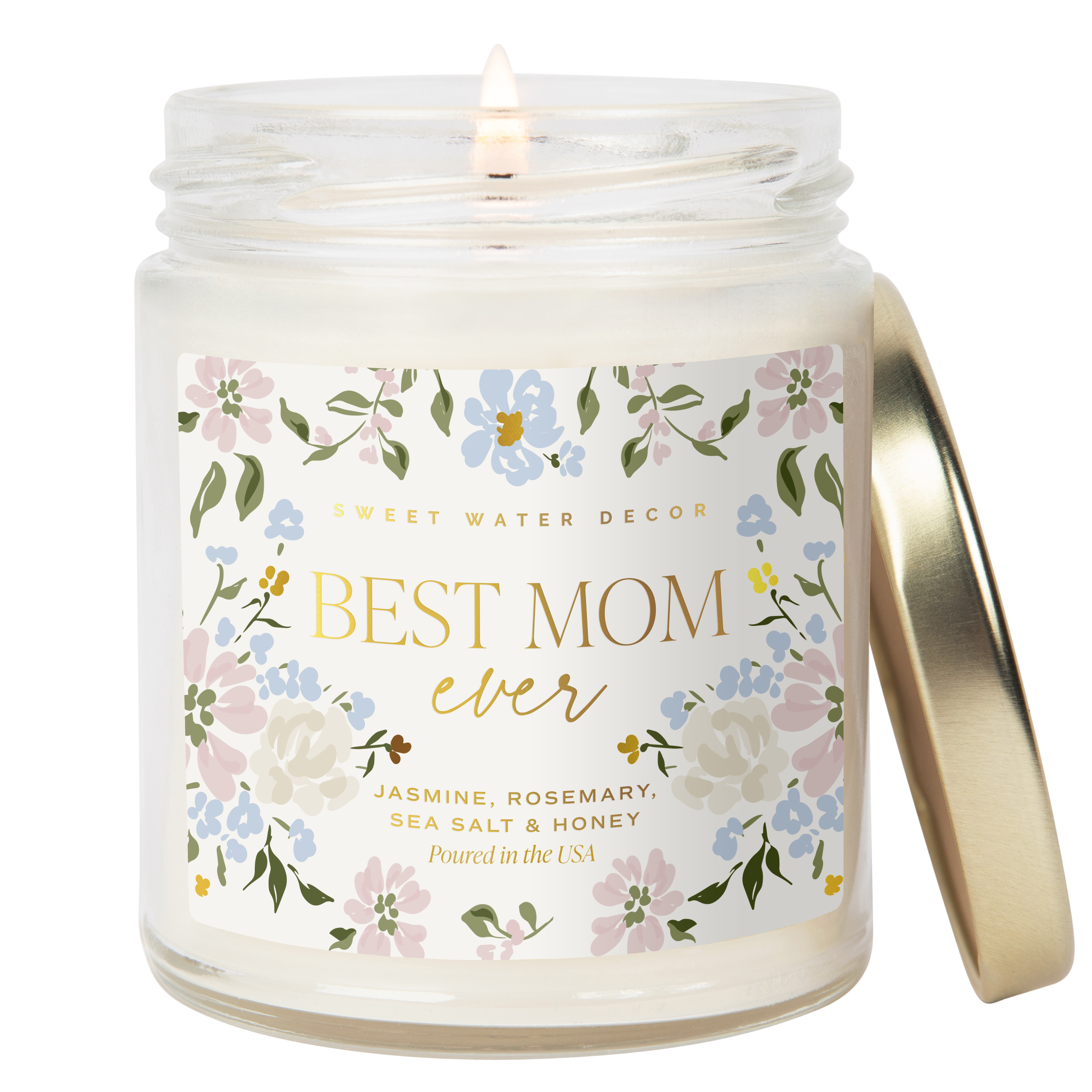 Best Mom Ever 9 oz Soy Candle – Mother's Day Gifts