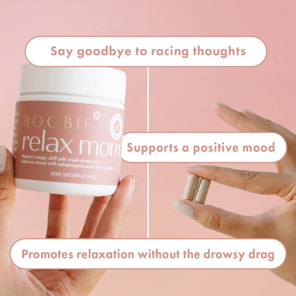 Relax Mom Mood Support Supplement – Postpartum Wellness Support