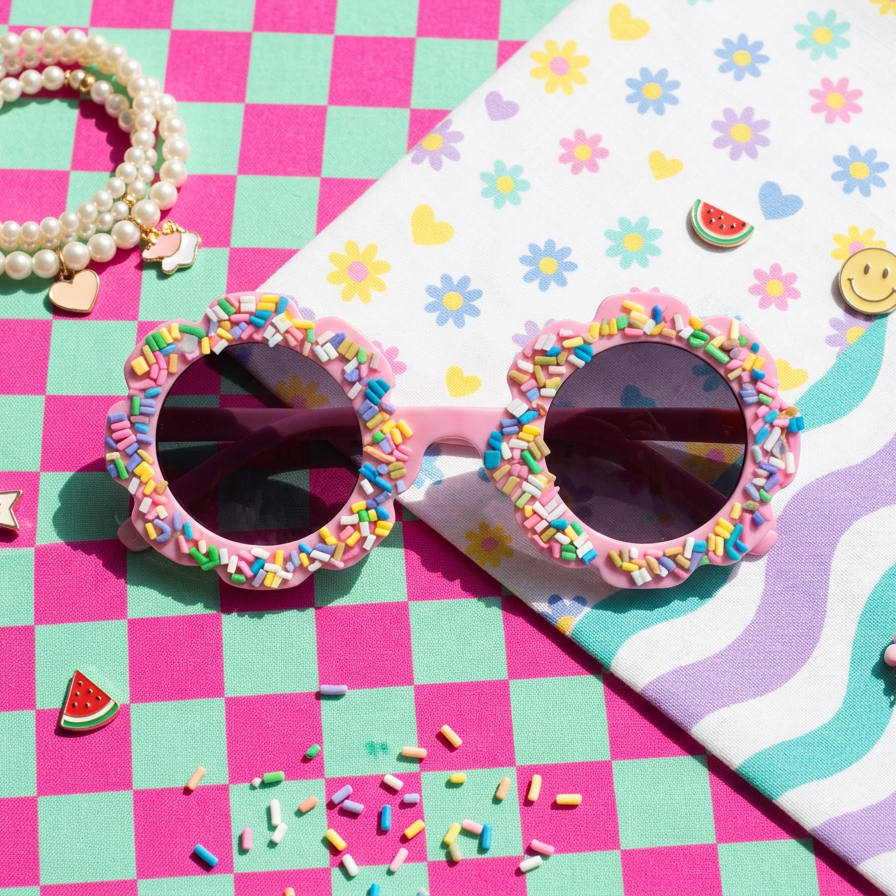 Sprinkle Sunglasses - Pink