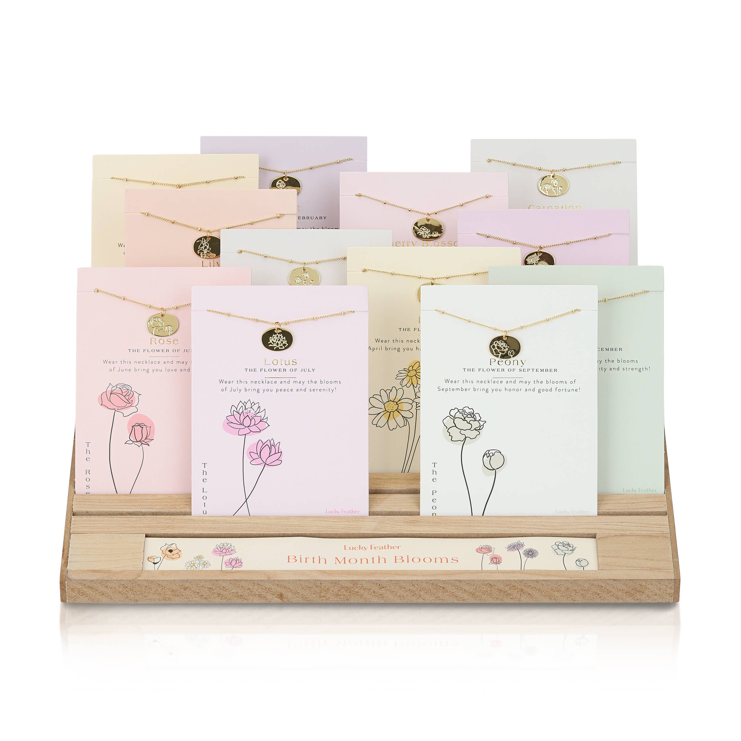 Birth Month Bloom Necklace – A Meaningful, Everyday Keepsake