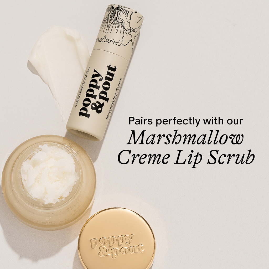 Marshmallow Crème Lip Balm – Natural Sweet Lip Care Gift