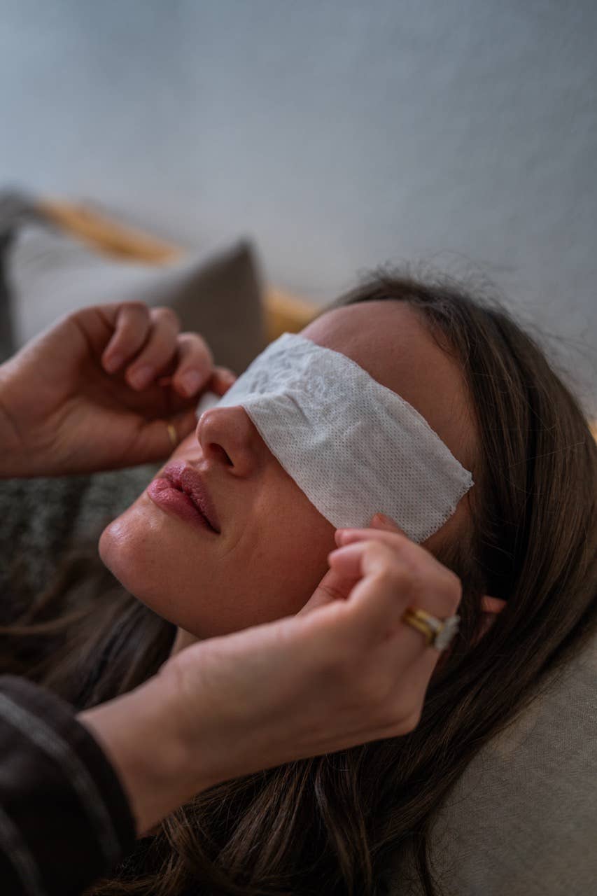 Rest Your Eyes Aromatherapy Eye Compress Set – Relaxation Self Care Gift