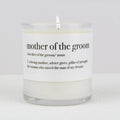 Mother of the Groom Definition Soy Candle
