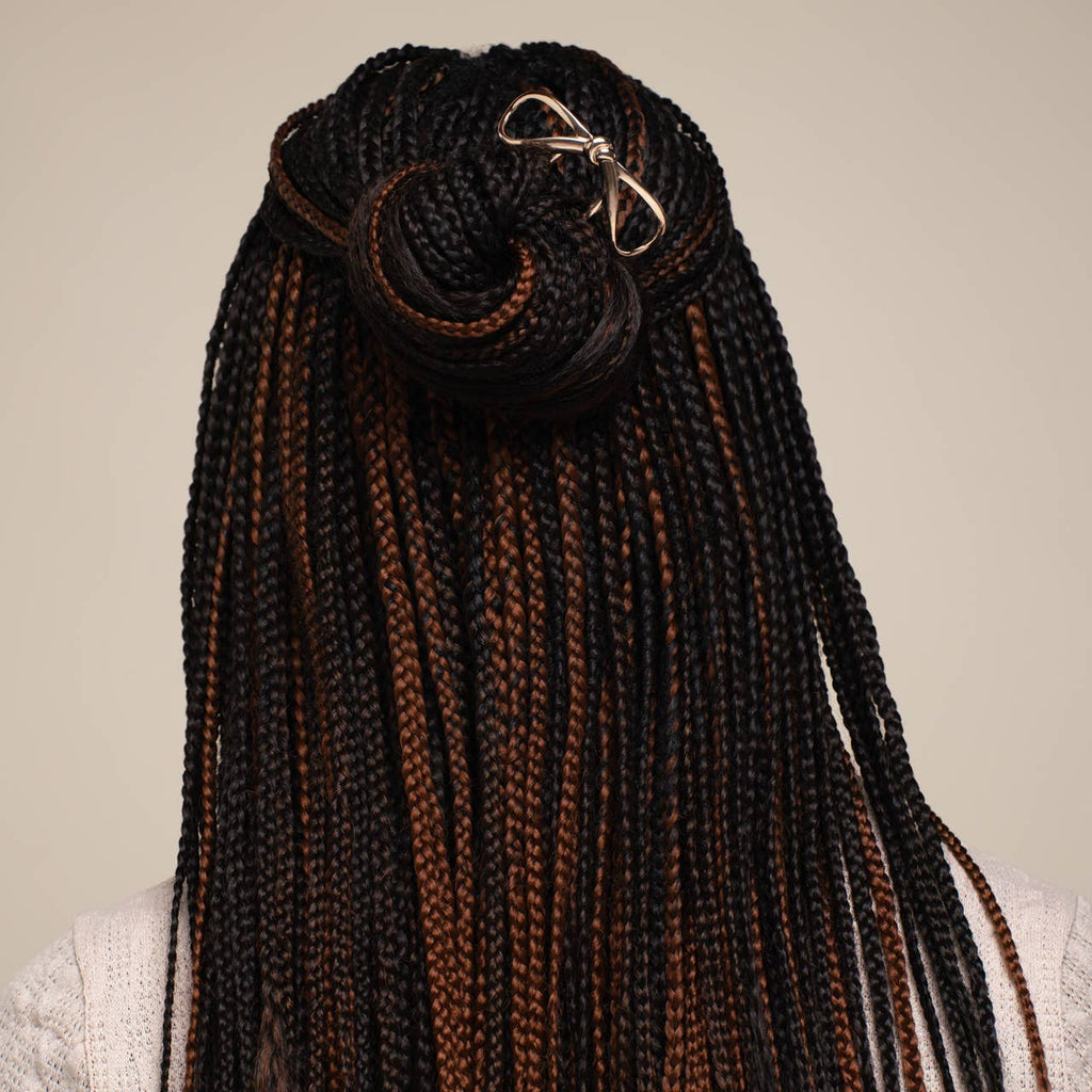 Gold Bow French Hair Pin – Metal Hair Accessory – Gift for Her