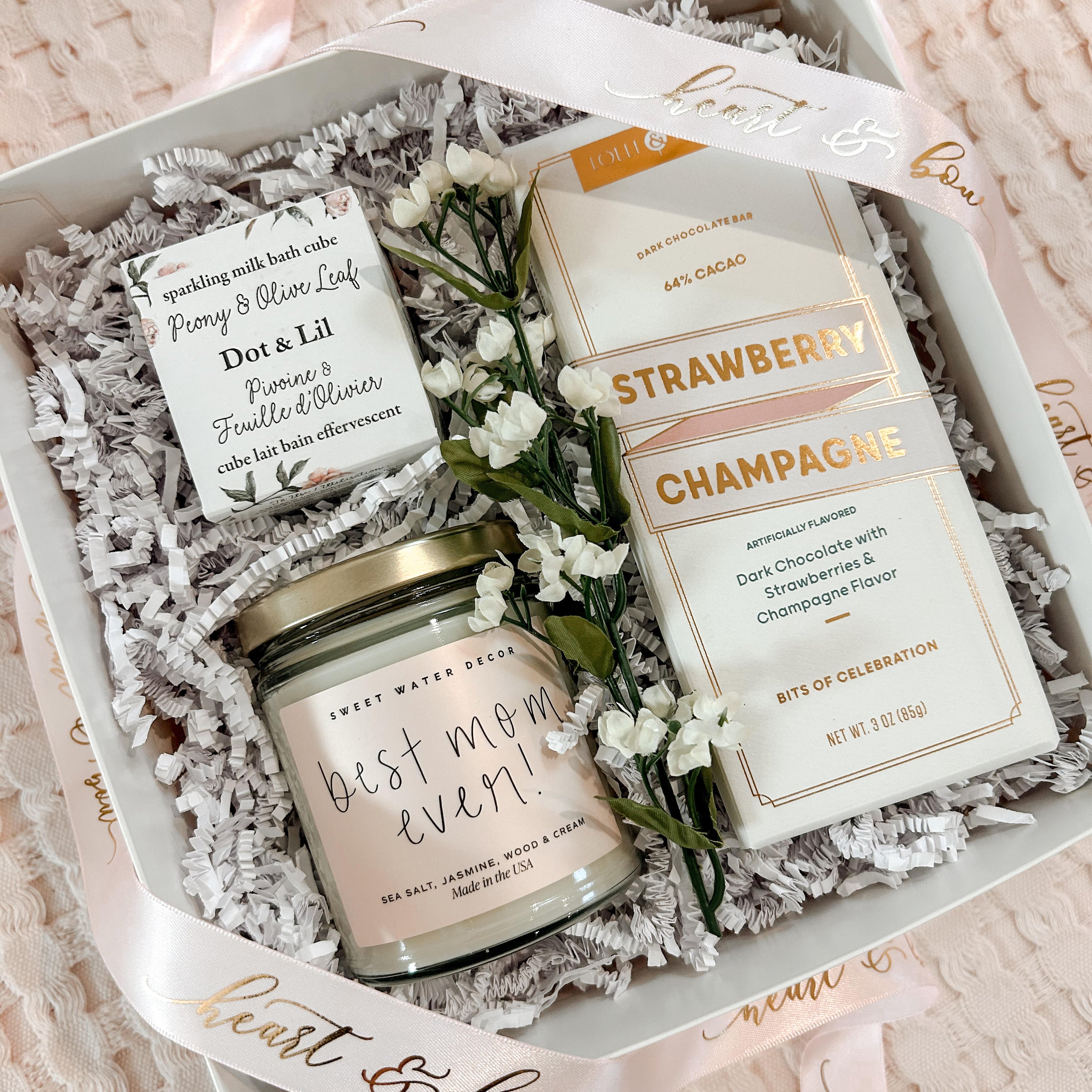 For the Best Mom Ever – A Signature Gift Box – Heart and Bow