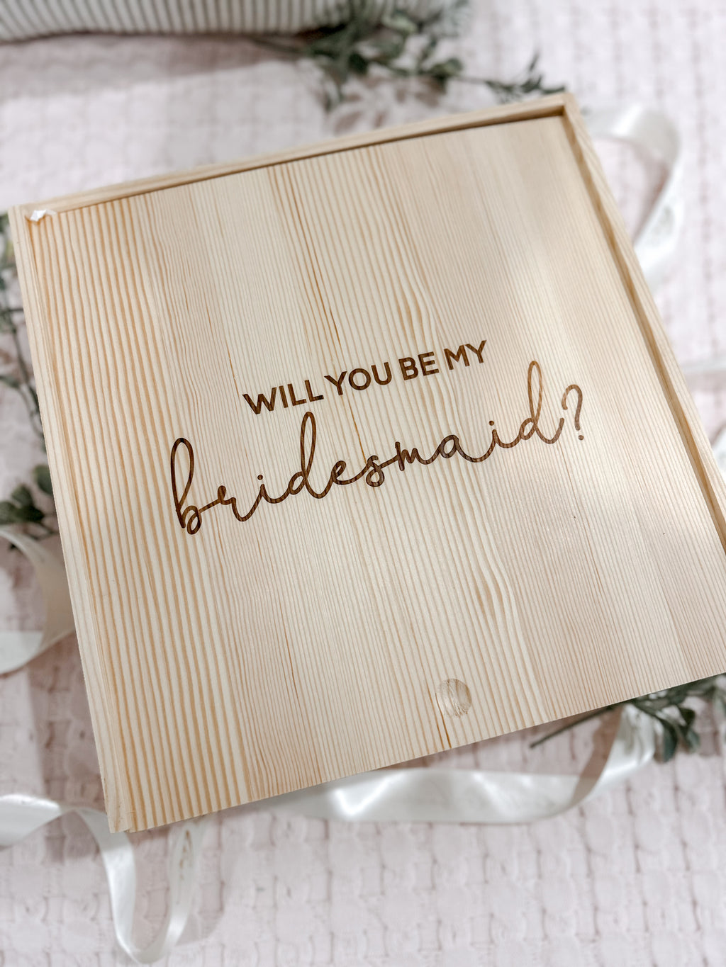 Bridesmaid Proposal Keepsake Gift Box – Will You Be My Bridesmaid Gift