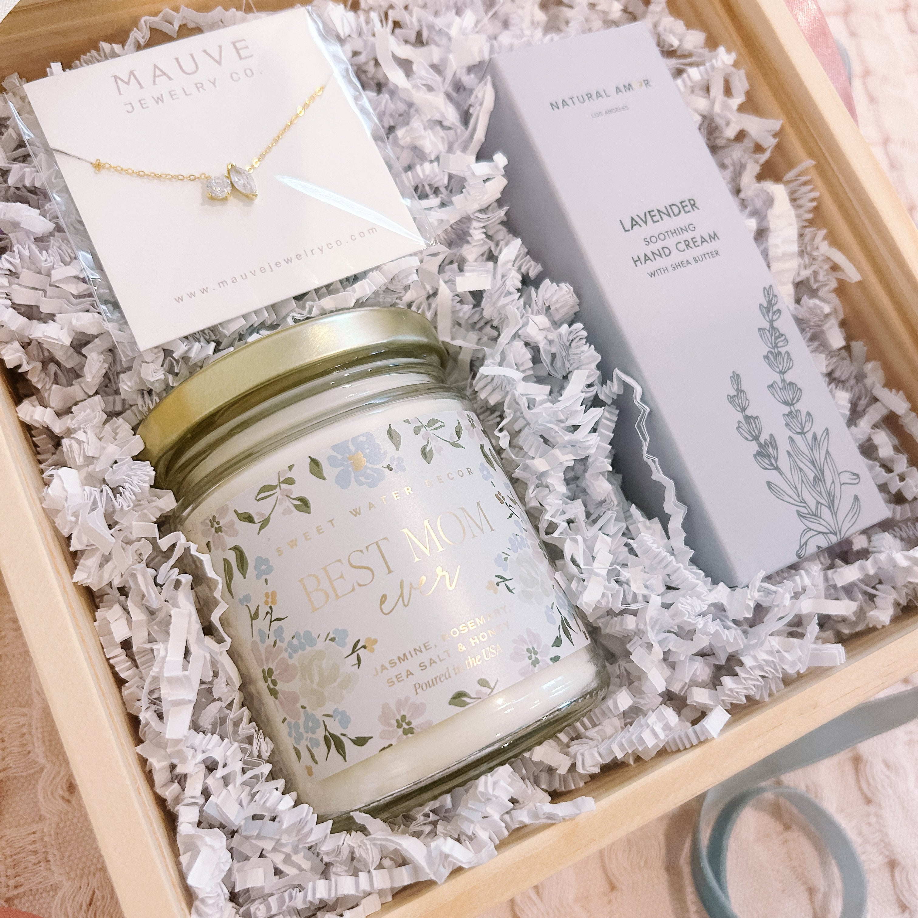 Best Mom Ever Gift Box – Sloan Diamond Necklace Edition