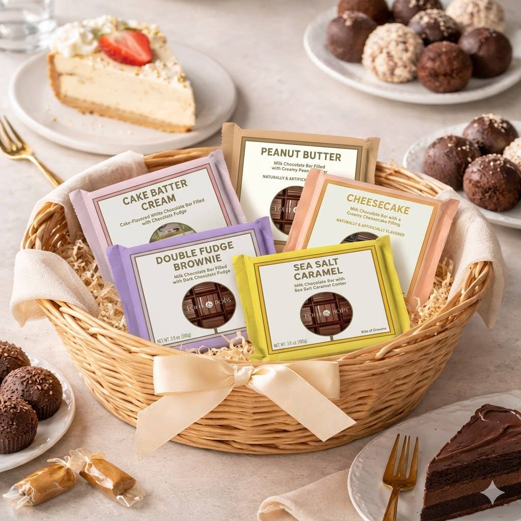 Cake Batter Cream Filled Bar – White Chocolate Gourmet Treat