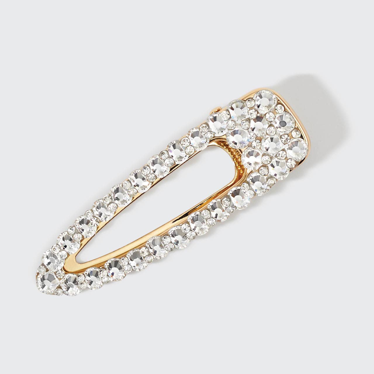 Gold Rhinestone Hair Clip – Statement Hair Accessory