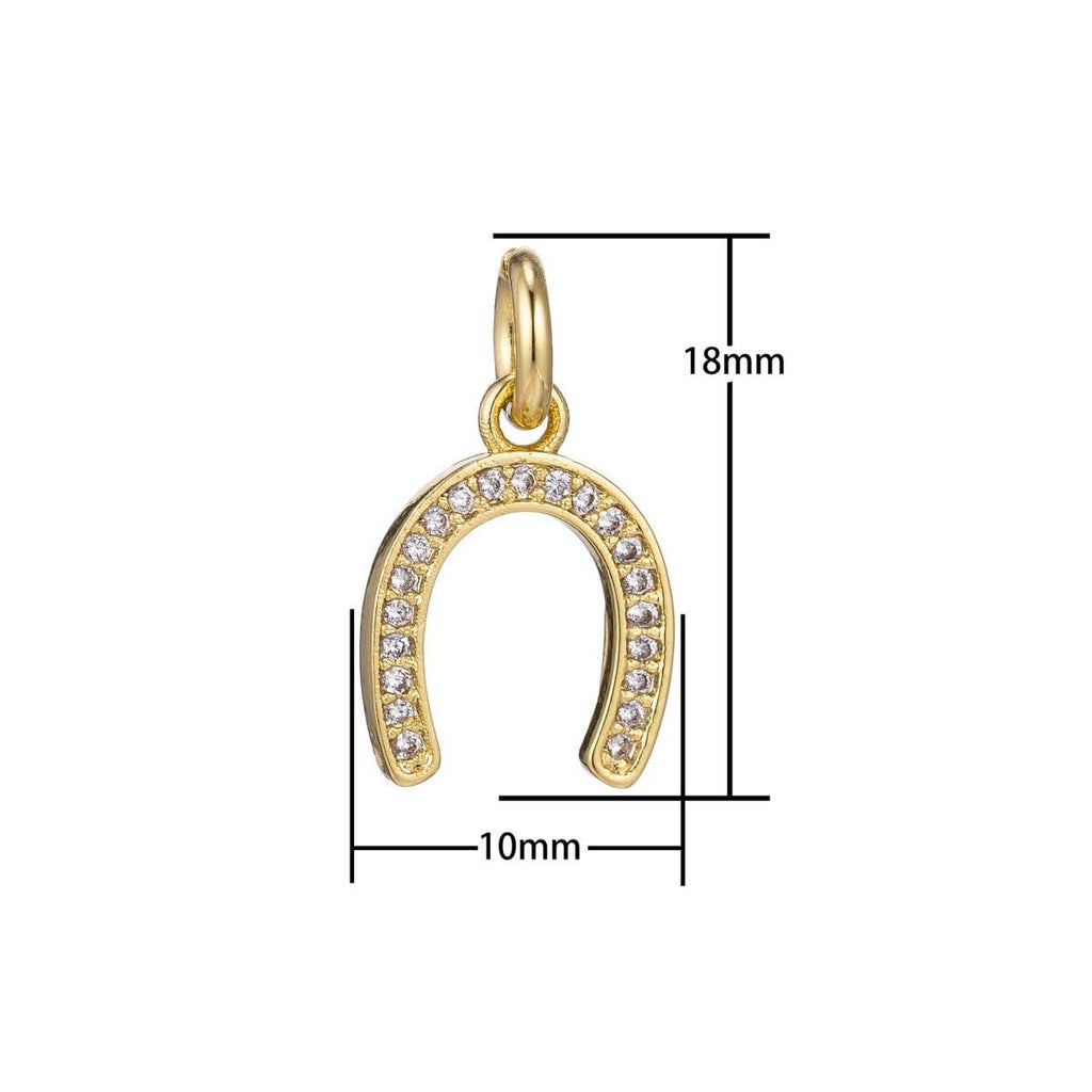 💛 Lucky Horseshoe Charm