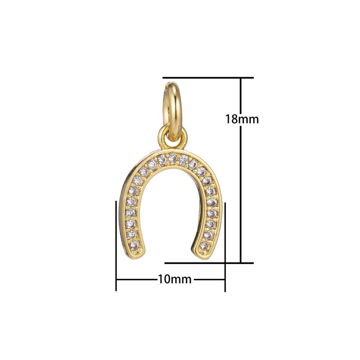 💛 Lucky Horseshoe Charm