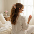 Ruffle Up Scrunchie – Endless Daydream Cream