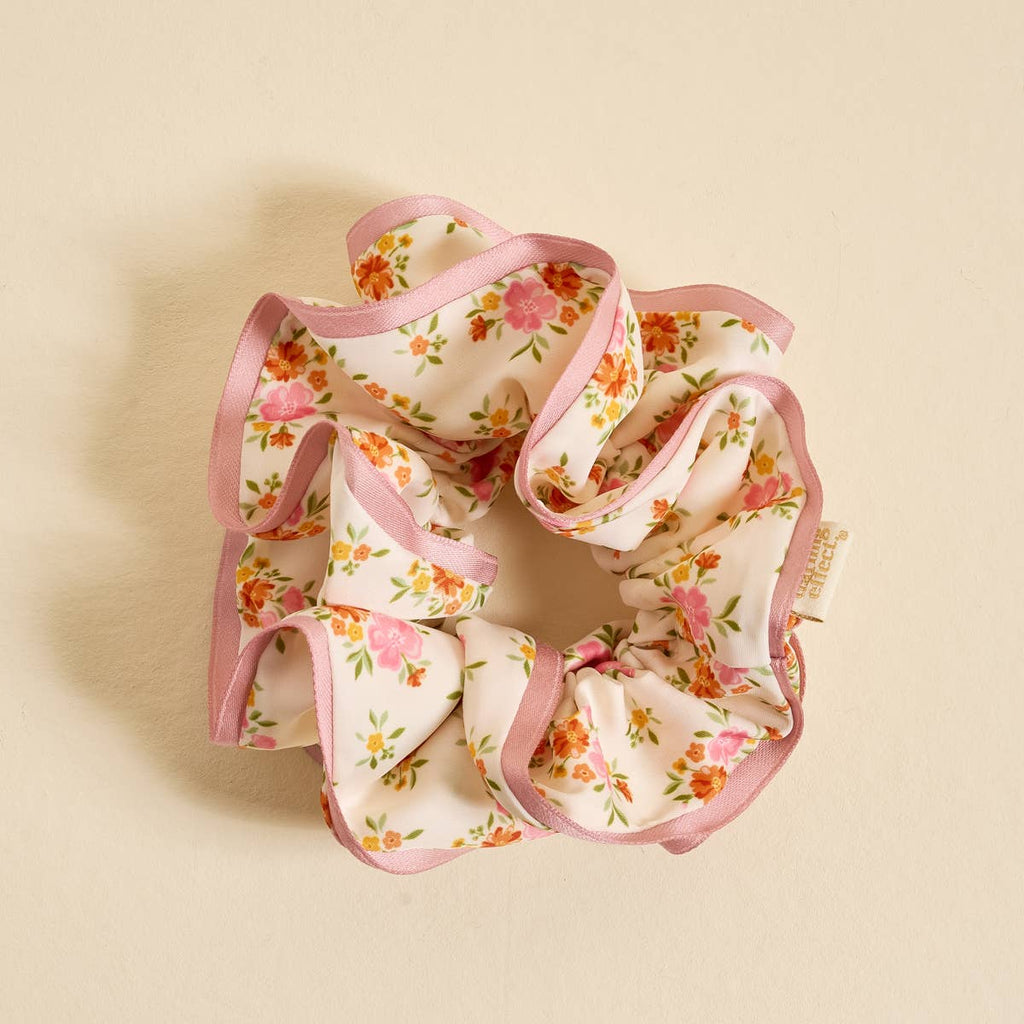 Ruffle Up Scrunchie – Endless Daydream Cream
