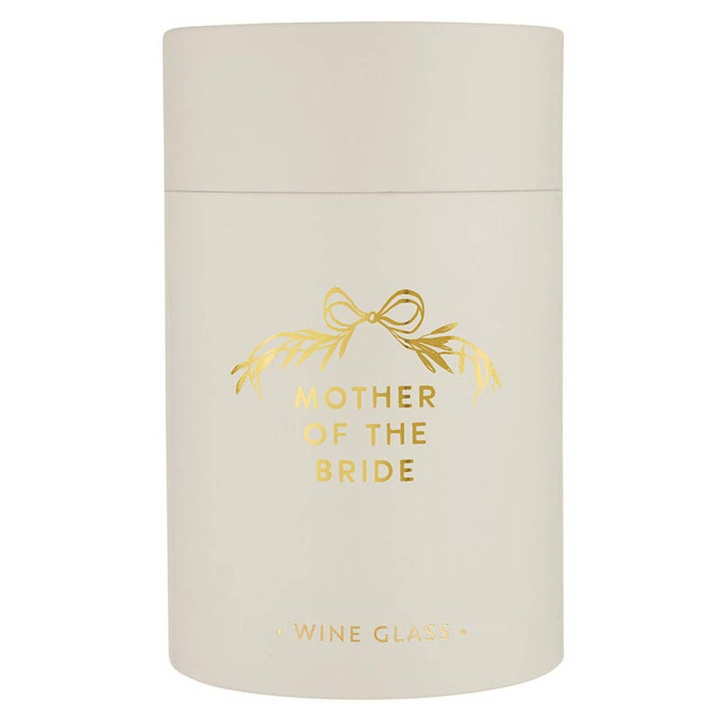 Mother of the Bride Wine Glass – Wedding Gift Stemless Wine Glass