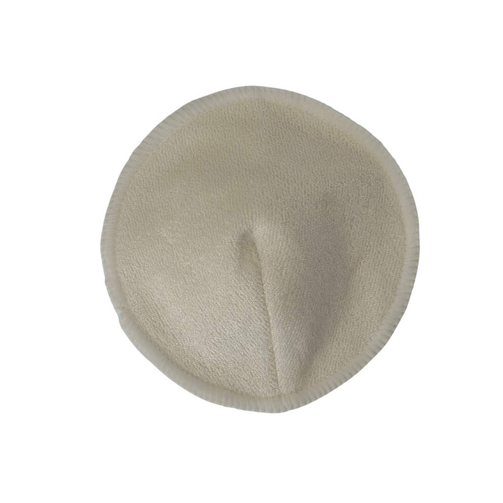 Reusable Organic Breast Pads (6 Pack) – Bamboo & Cotton Nursing Pads for Breastfeeding Moms