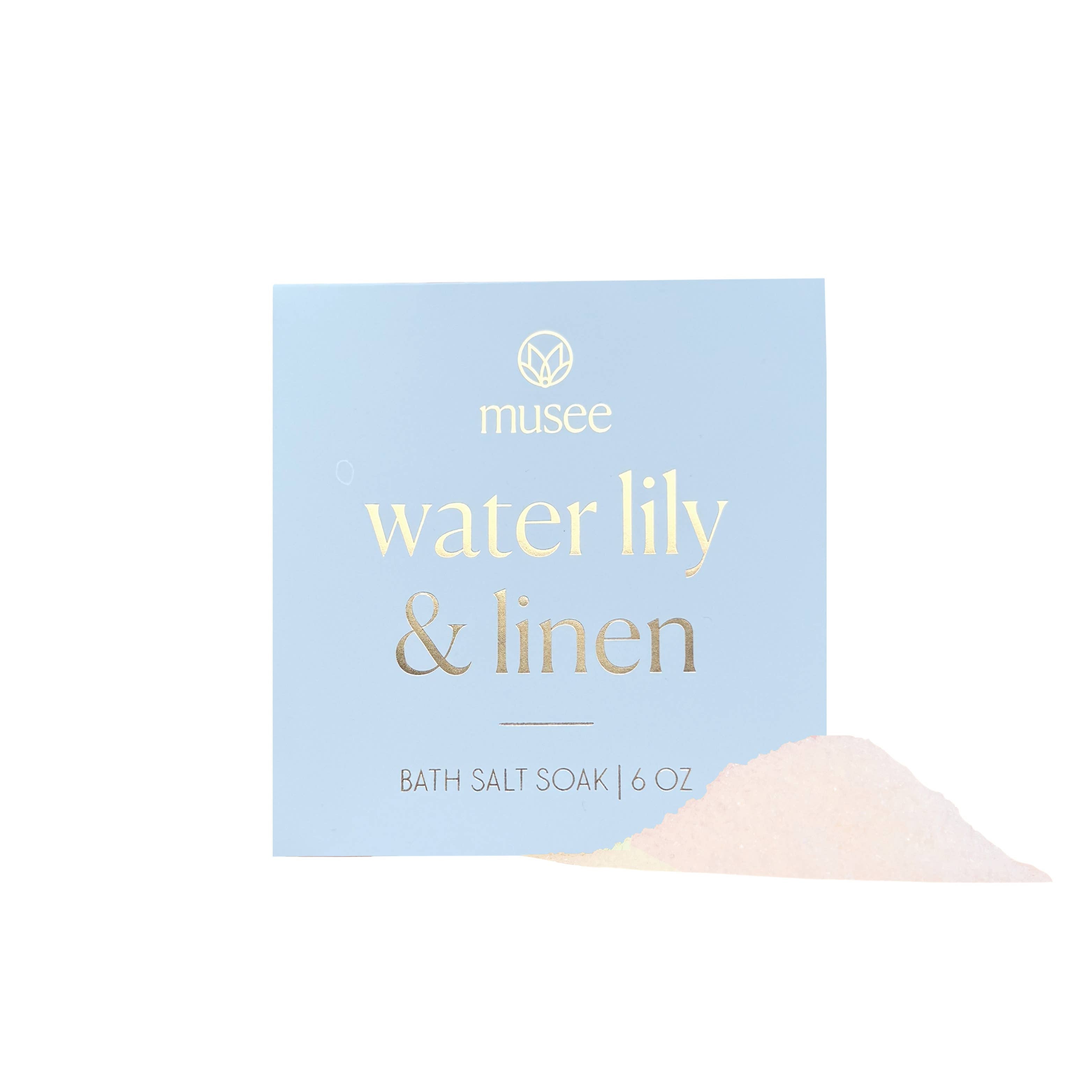 Water Lily Mini Bath Salt Soak