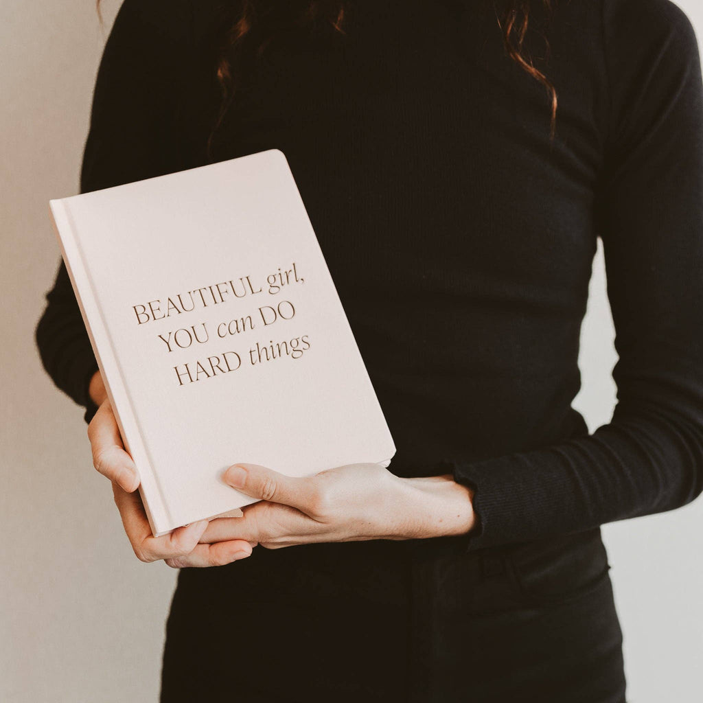 Beautiful Girl Fabric Journal – Inspirational Gift Journal