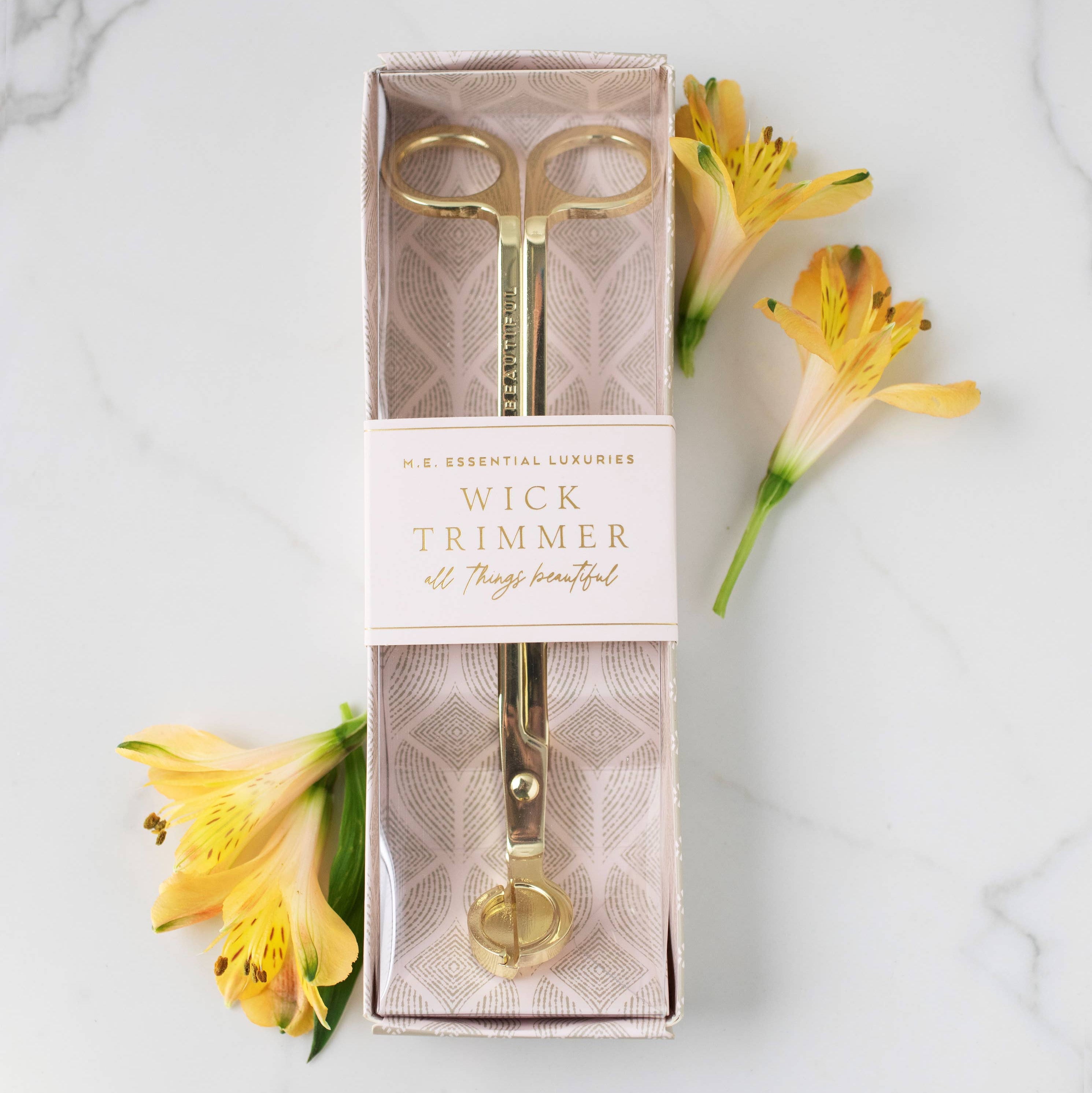 Gold Candle Wick Trimmer – Luxury Candle Care Tool