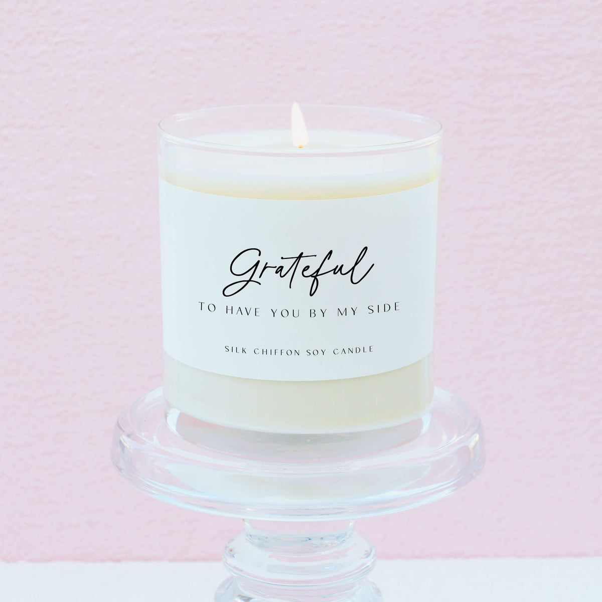 Grateful To Have You By My Side Soy Candle