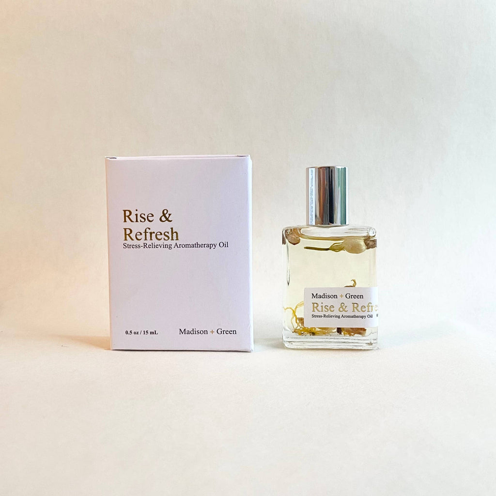 Rise & Refresh Aromatherapy Body Oil – Morning Wellness Oil
